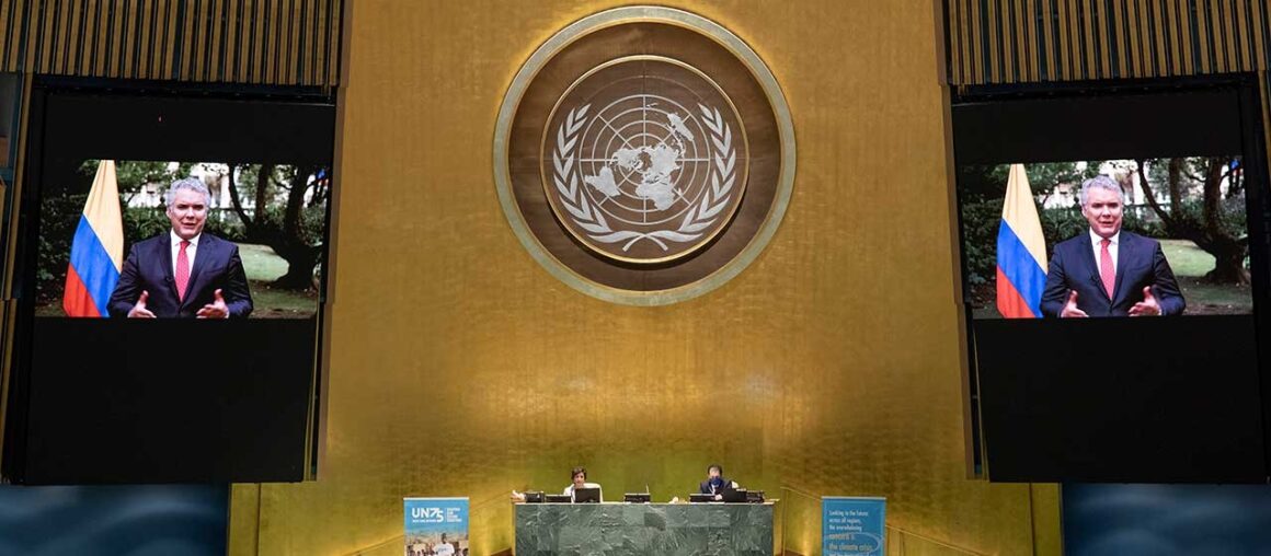 Pandemia, ambiente y dictadura en Venezuela: Duque en ONU