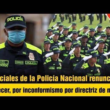 Renuncia masiva de oficiales en la Policía: aquí está la lista de los 23 uniformados que no quisieron estar más en la institución, ¿qué está pasando?