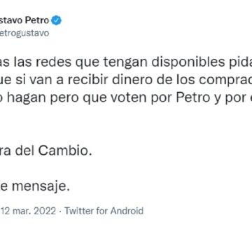 Delirios y falacias de Petro y sus secuaces