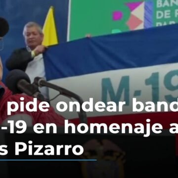 491f7dedd18410acfbab1f835afda46f Indignación nacional: Petro ensalza bandera de M19 y a Carlos Pizarro