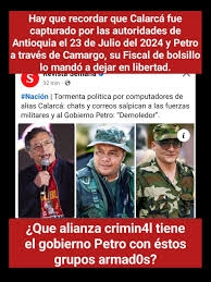 La macabra alianza de alias “Calarcá” y gobierno Petro
